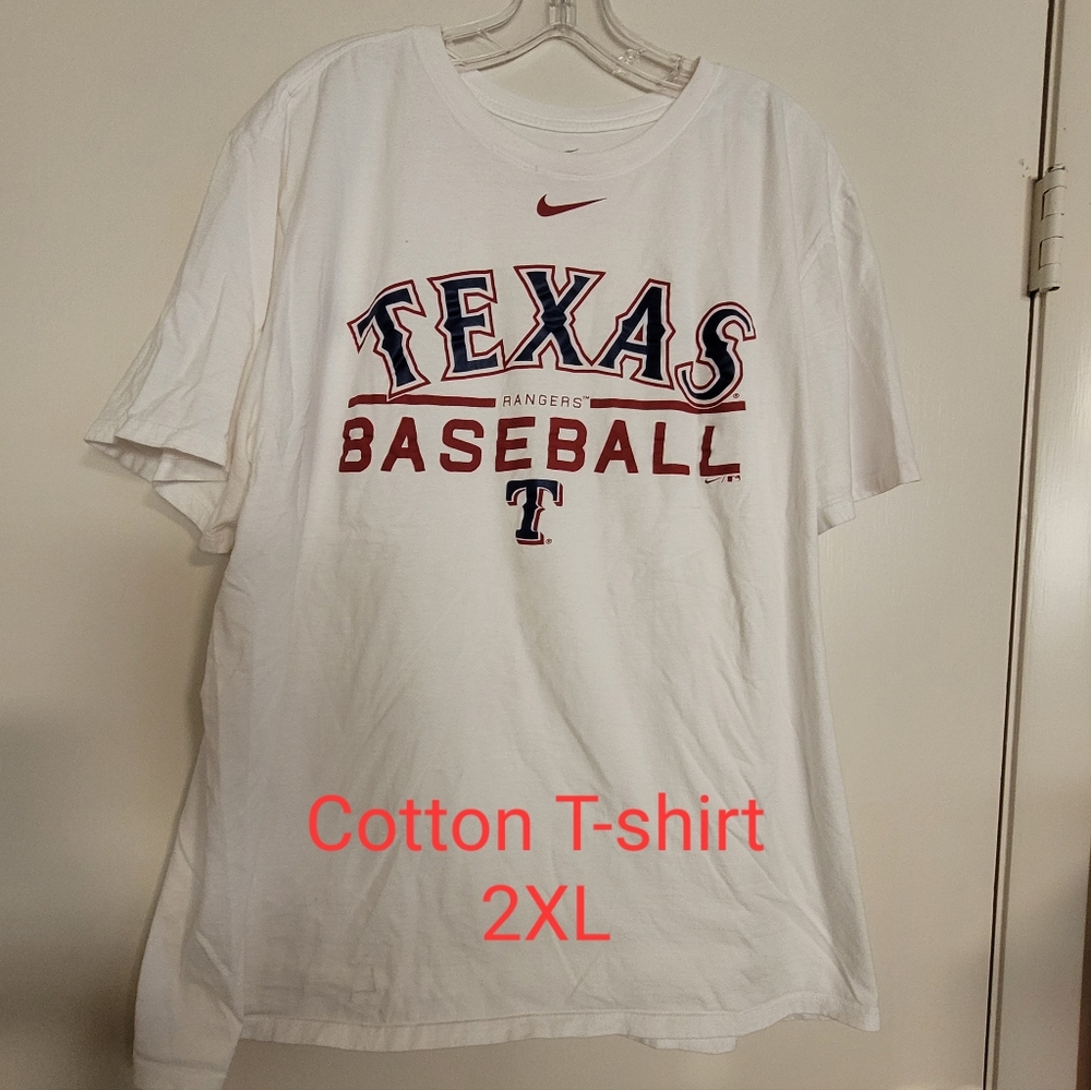 Unisex Texas Rangers T-shirt, XXL